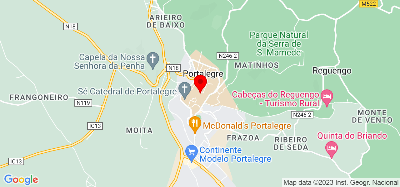 Dayane Lima - Portalegre - Portalegre - Mapa