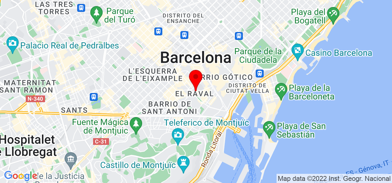 Autogestionarte - Cataluña - Barcelona - Mapa