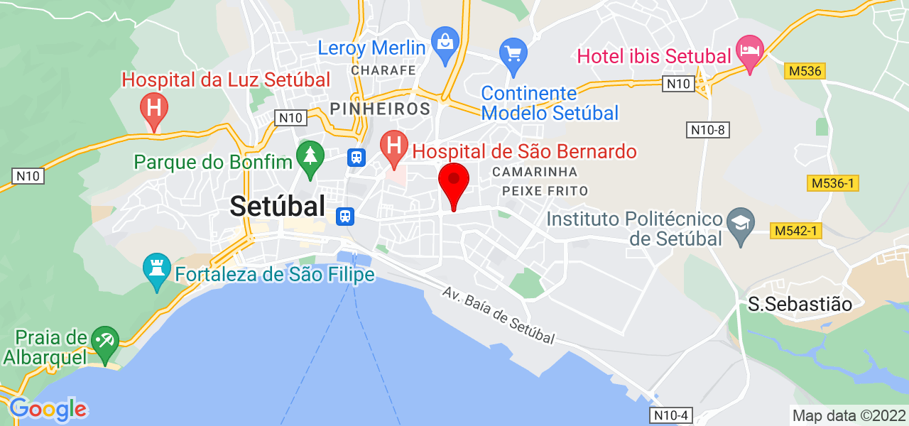 Cláudia Barros - Setúbal - Setúbal - Map