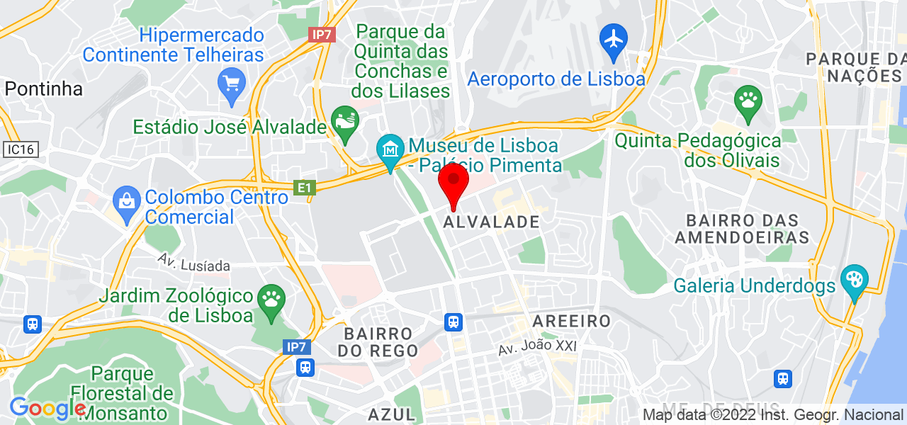 Planet Constroi - Lisboa - Lisboa - Mapa