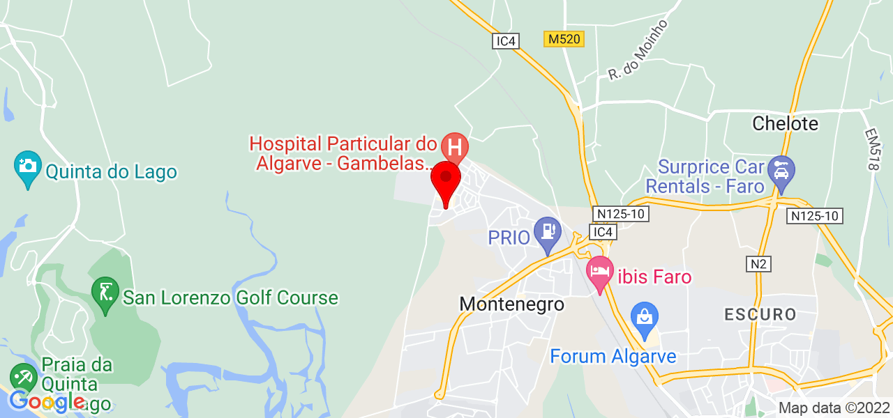 Pedro Lampreia - Faro - Faro - Mapa