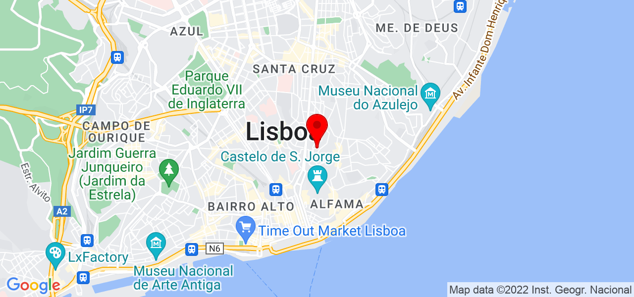 ADRIANA VER&Ccedil;OZA - Lisboa - Lisboa - Mapa