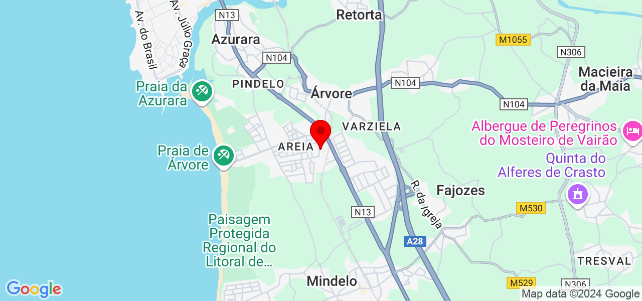 Adriana Rocha - Porto - Vila do Conde - Map