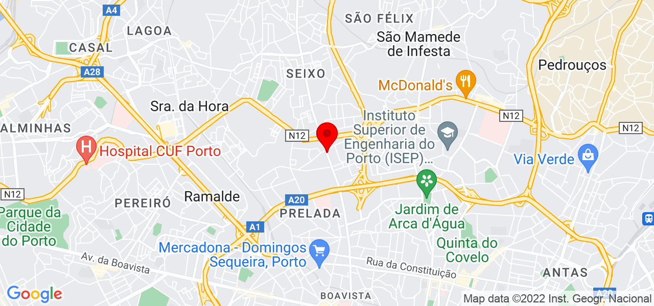 Daniel - Porto - Porto - Mapa