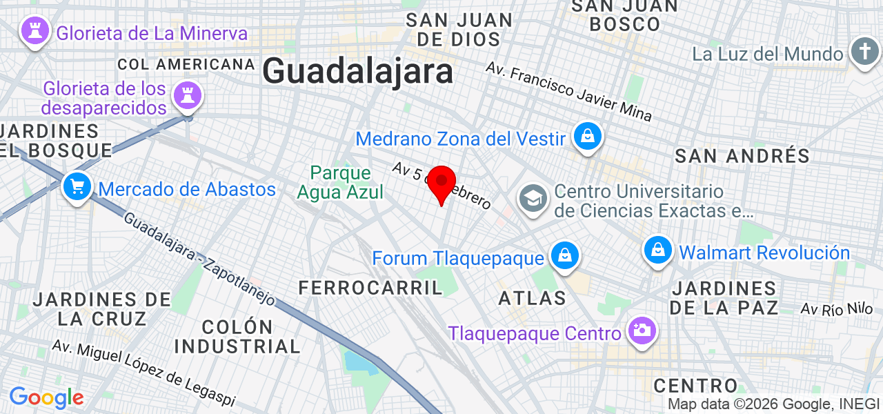 DERKIN - Jalisco - Guadalajara - Mapa