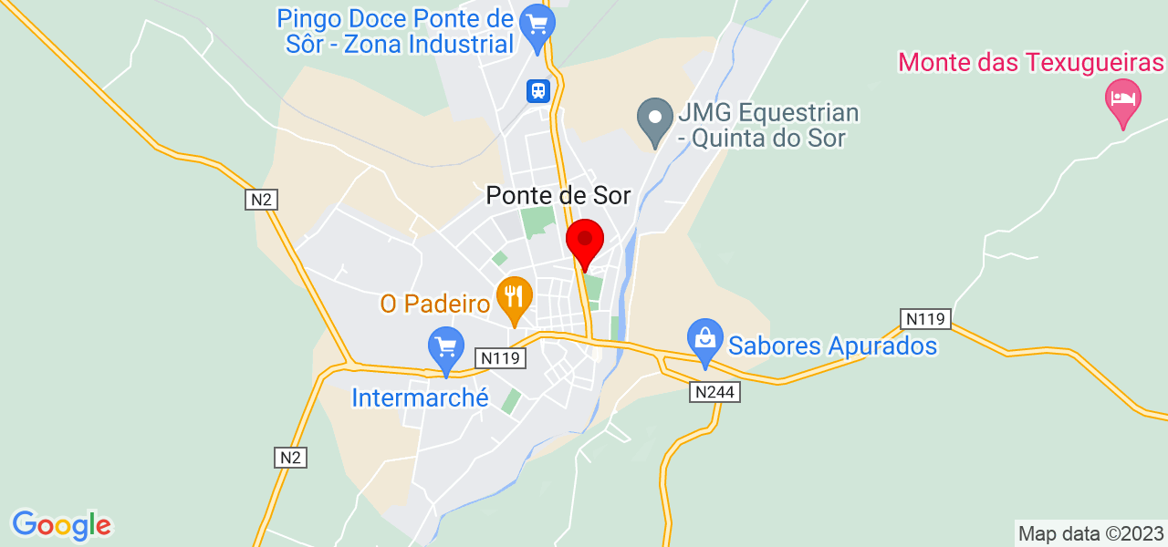 Noelia Nogueira - Portalegre - Ponte de Sor - Mapa