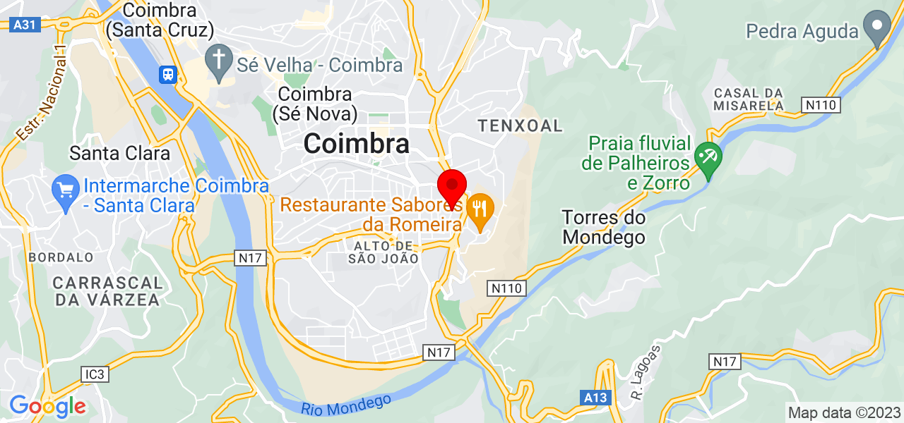 Fernando - Coimbra - Coimbra - Mapa