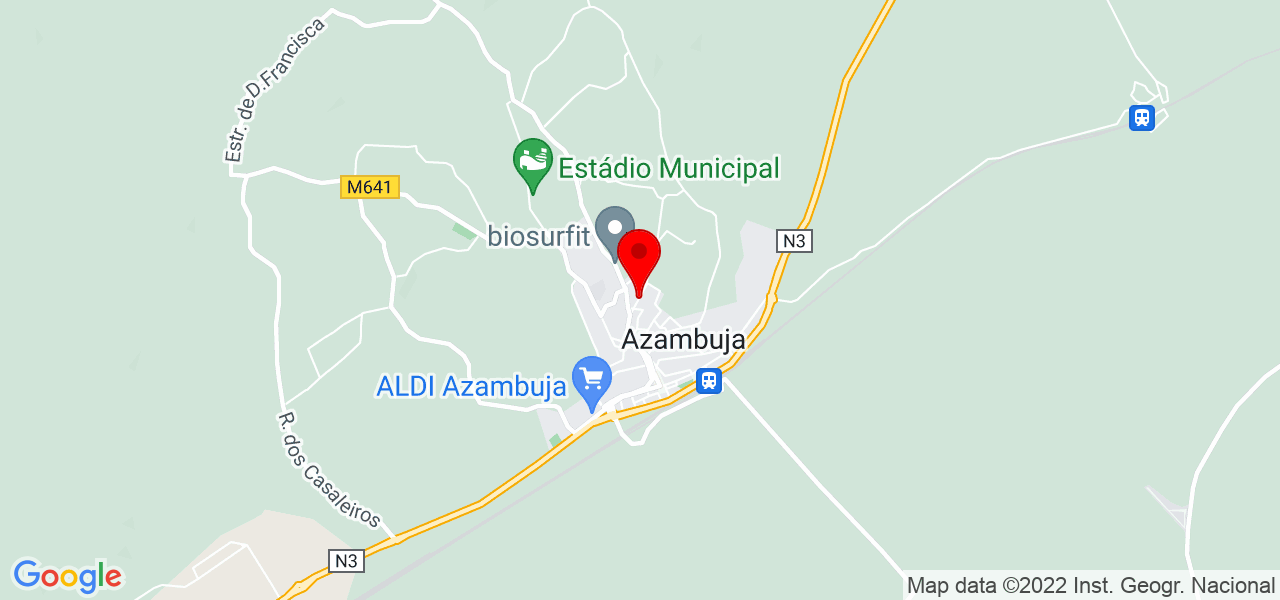 Cristina - Lisboa - Azambuja - Map