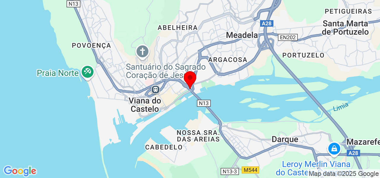 Alex Ferreira - Viana do Castelo - Viana do Castelo - Mapa