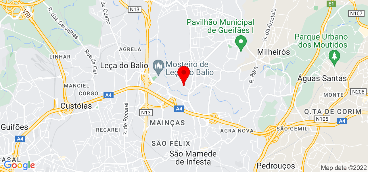 Tiago Guerra - Porto - Matosinhos - Mapa