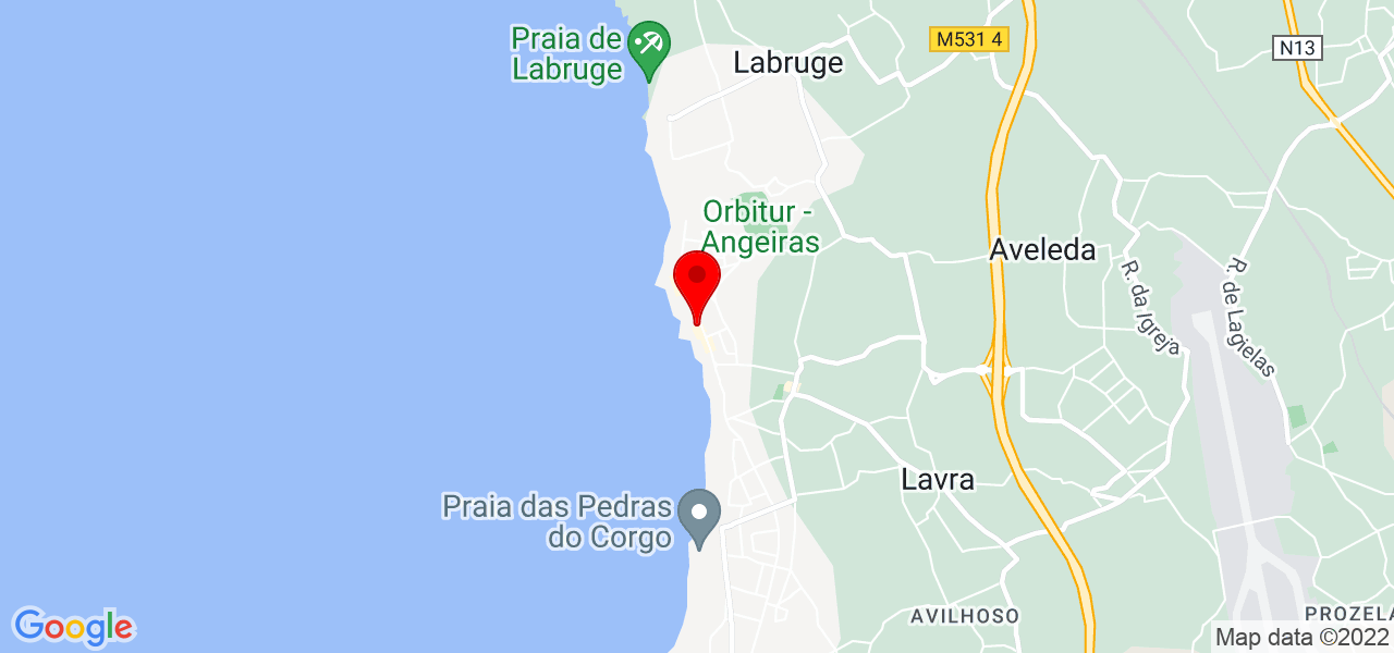 T&acirc;nia - Porto - Matosinhos - Mapa