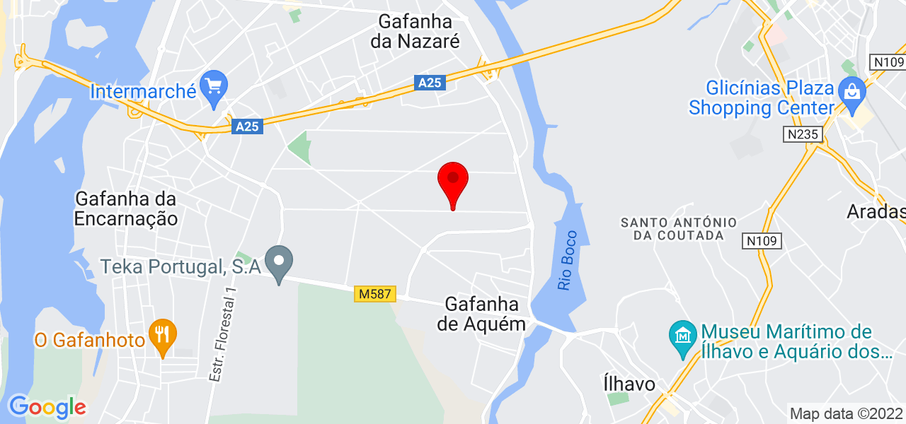 GQhorses - Aveiro - Ílhavo - Mapa
