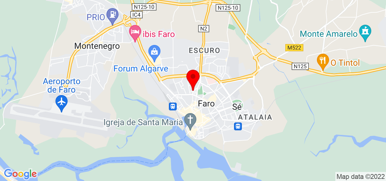 Jose Baptista - Faro - Faro - Mapa