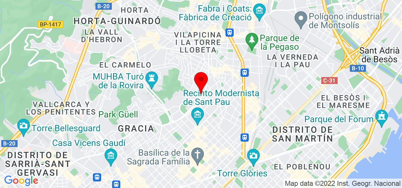 Dmytro Ocheretianyi - Cataluña - Barcelona - Mapa