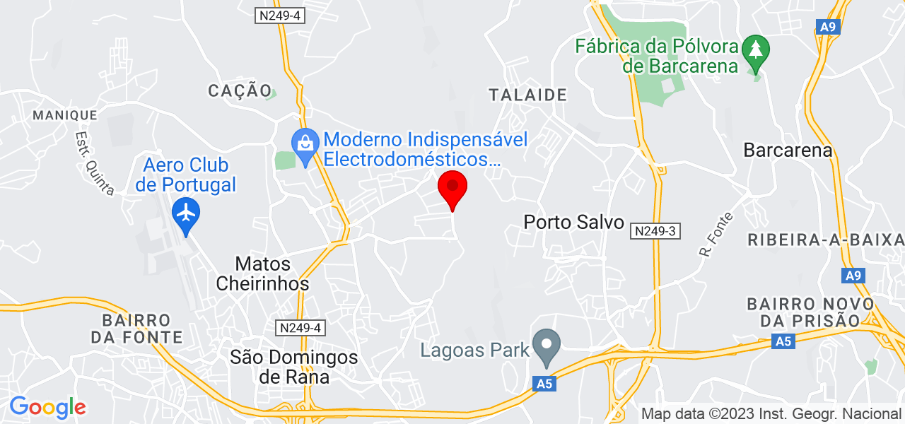 Ana Nascimento - Lisboa - Cascais - Mapa
