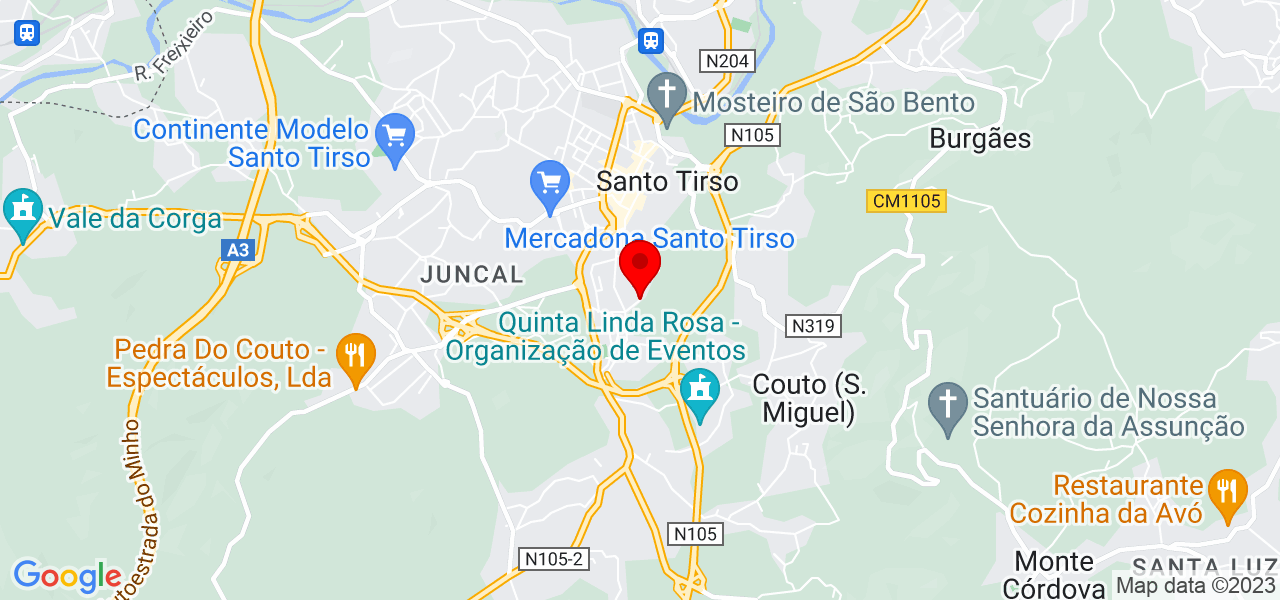 ColorIn - Porto - Santo Tirso - Mapa
