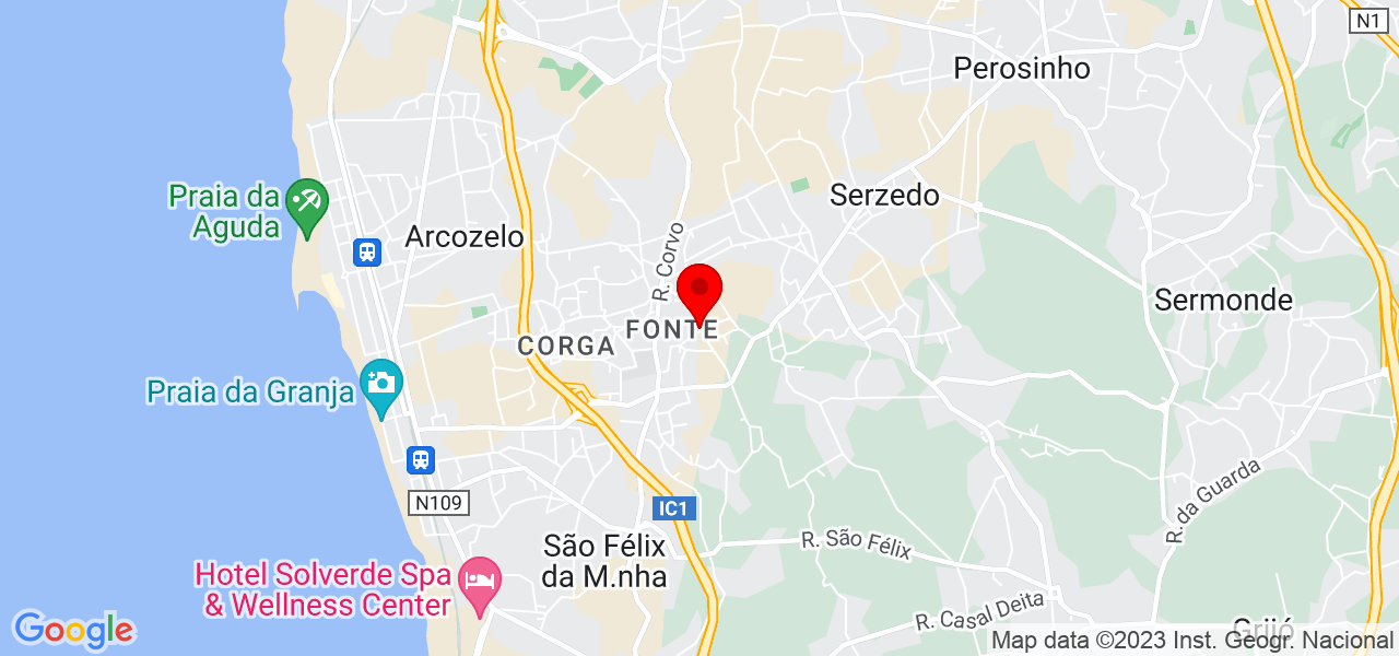 Marta Vasconcelos - Porto - Vila Nova de Gaia - Mapa