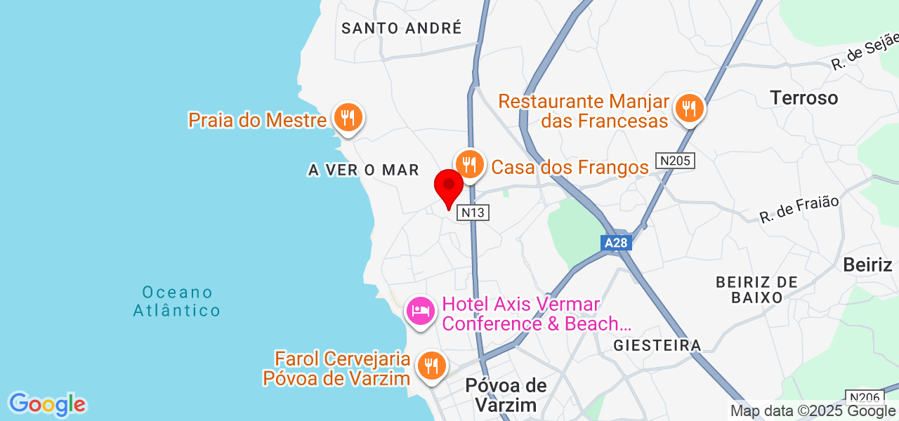 Zé - Porto - Póvoa de Varzim - Mapa