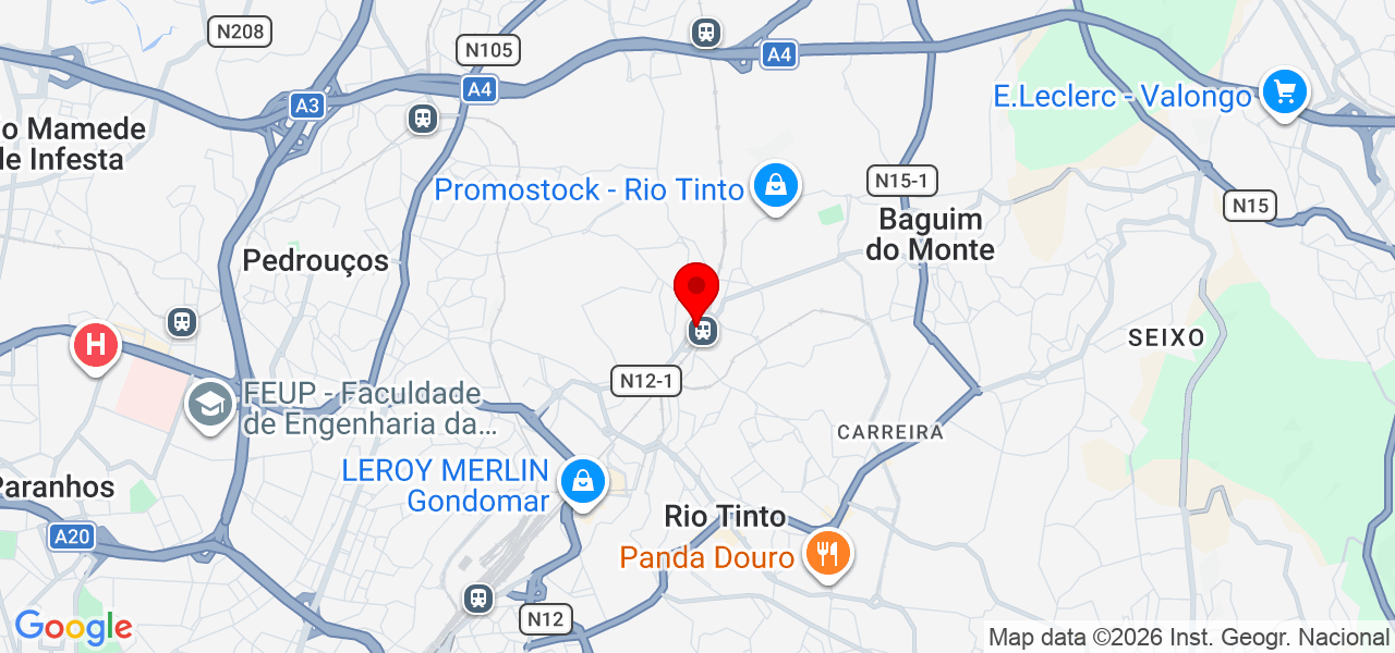 Silva - Porto - Gondomar - Map