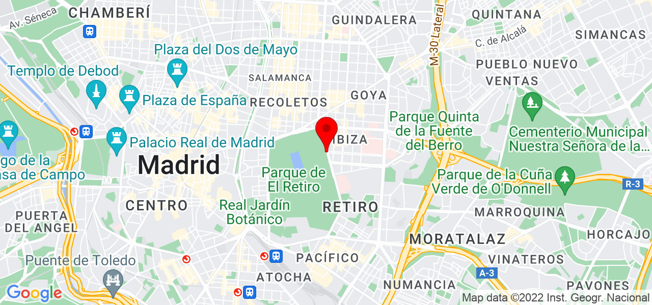 Sonia Arita - Comunidad de Madrid - Madrid - Mapa