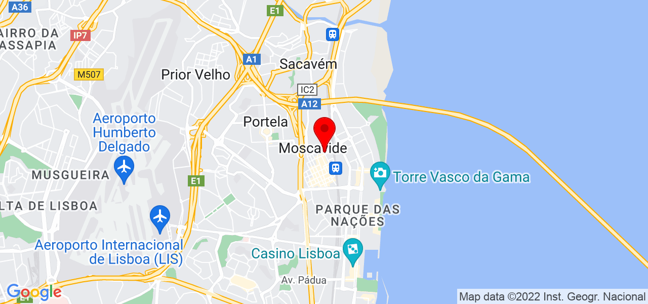 Coe3s Construção & Engenharia - Lisboa - Loures - Mapa