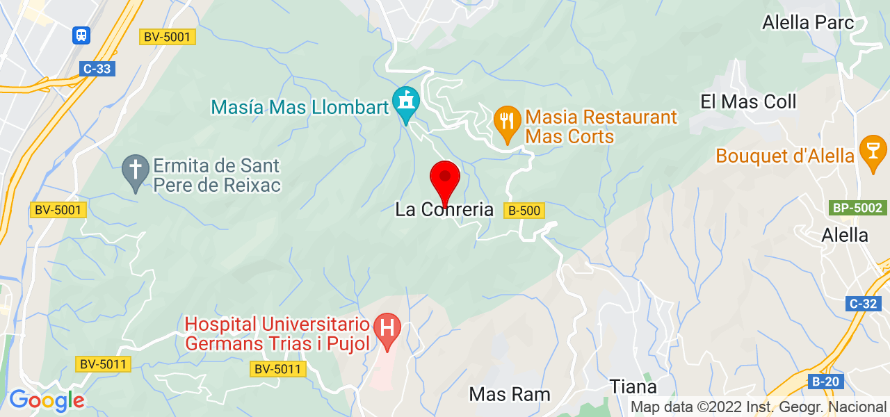 Clubcanino.es - Cataluña - Sant Fost de Campsentelles - Mapa