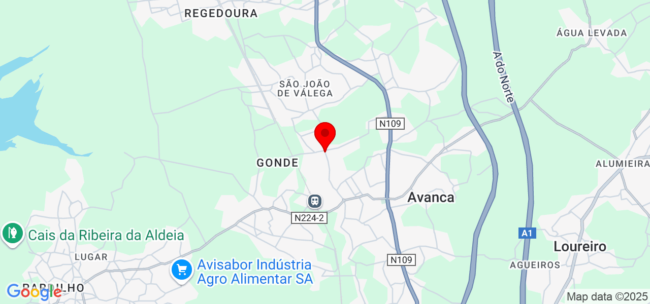 Dot Drone - Aveiro - Estarreja - Karte