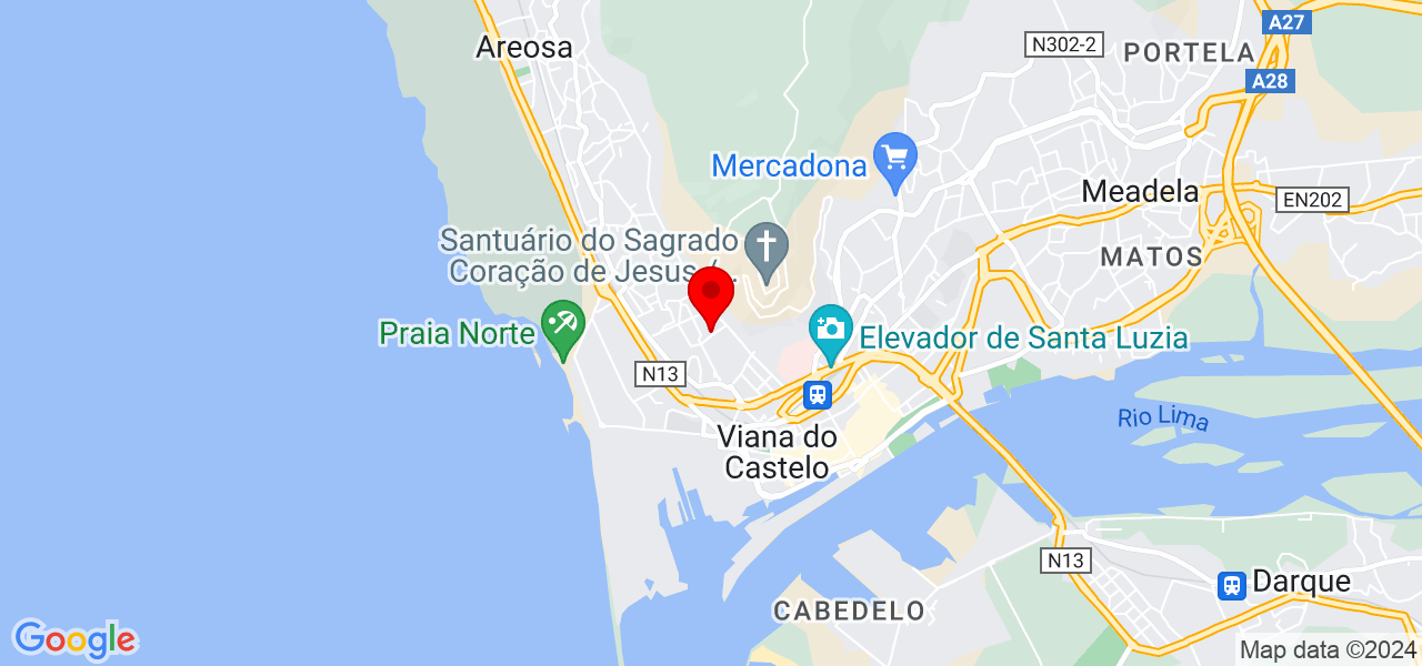 Jorge Gomes - Viana do Castelo - Viana do Castelo - Mapa