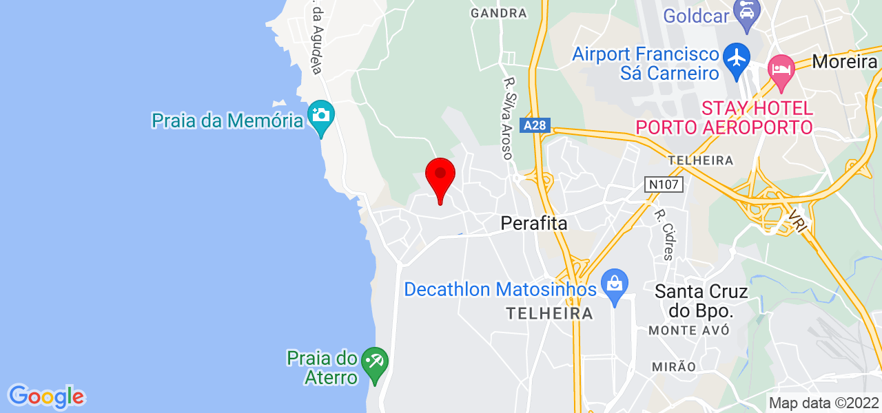 Sandra - Porto - Matosinhos - Mapa