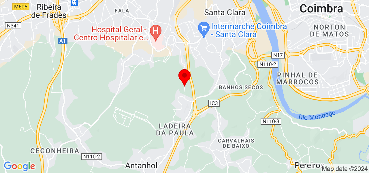 Nv maquinas - Coimbra - Coimbra - Map