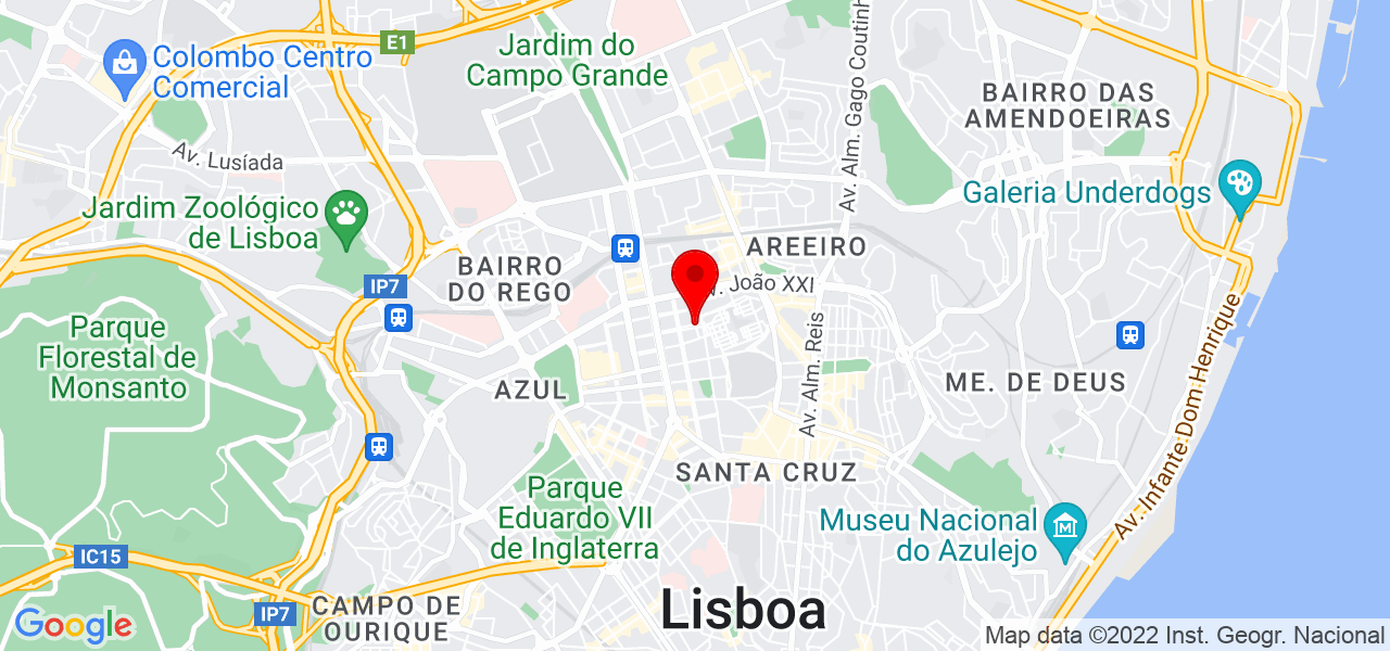 ReBorn - Remodela&ccedil;&atilde;o de Interiores - Lisboa - Lisboa - Mapa