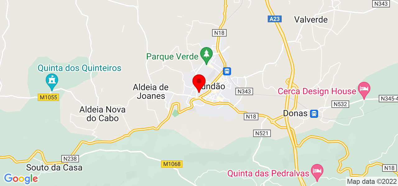 pedro ferreira - Castelo Branco - Fundão - Mapa