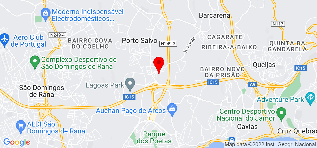 Antonio Marques - Lisboa - Oeiras - Mapa