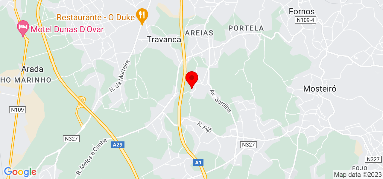 Higivap - Aveiro - Santa Maria da Feira - Mapa