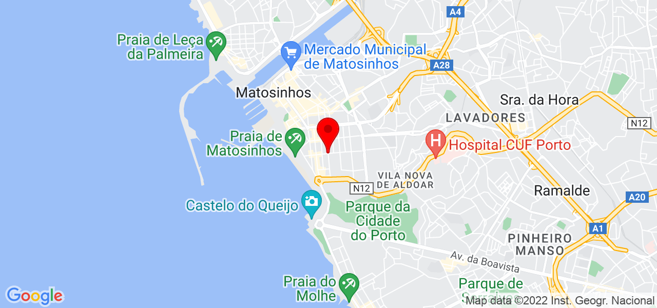 Professor Fábio - Porto - Matosinhos - Karte