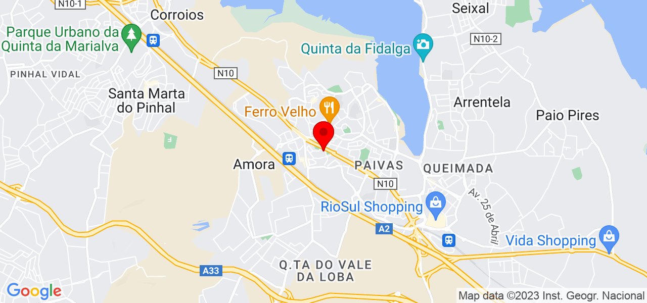 Diogo&amp;Diogo - Setúbal - Seixal - Mapa