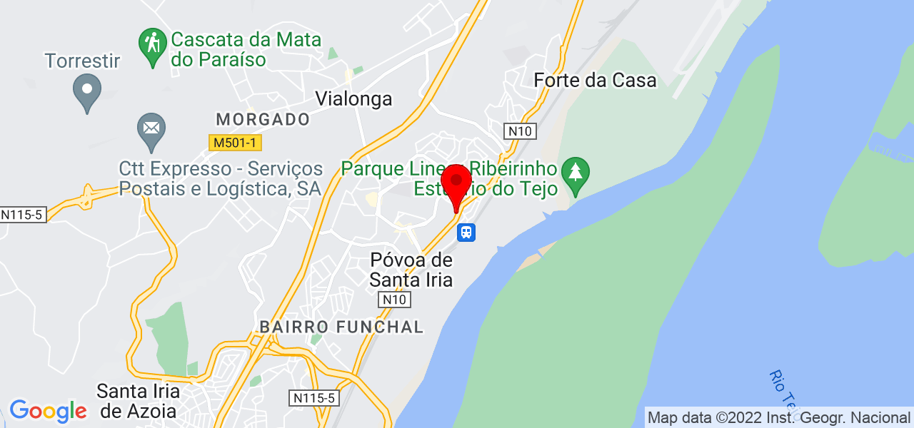Raquel Antônia de Moraes Silva - Lisboa - Vila Franca de Xira - Karte