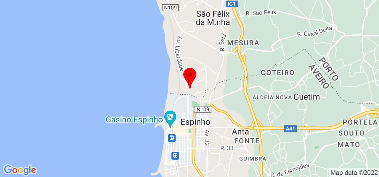 Tiago Gon&ccedil;alves - Porto - Vila Nova de Gaia - Mapa
