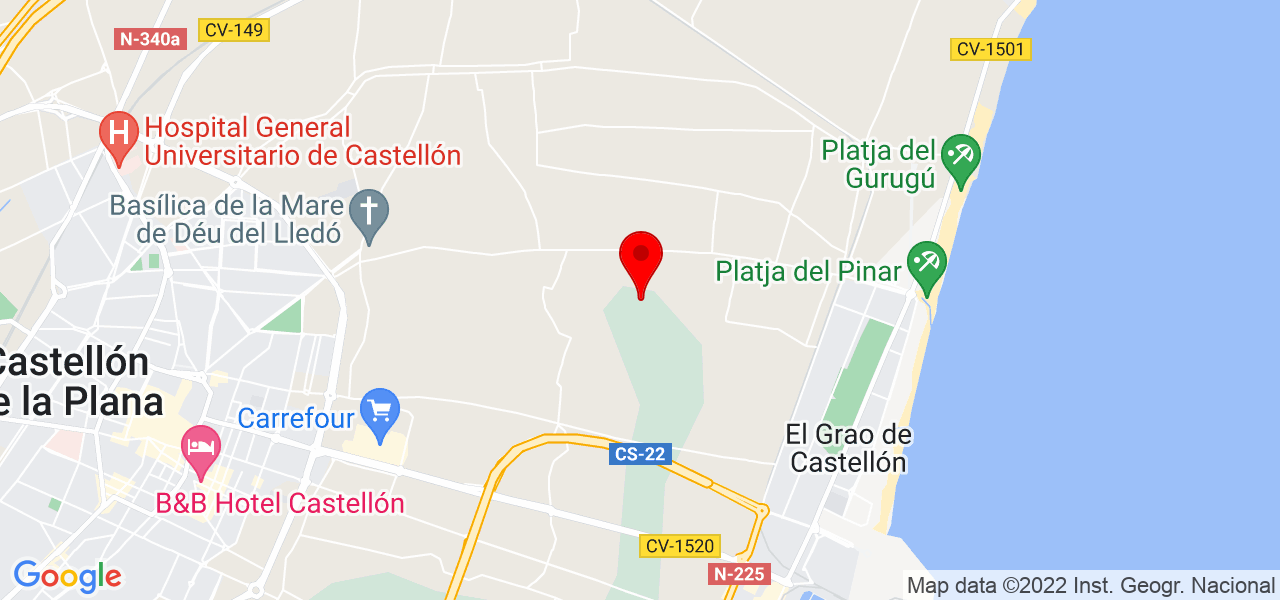 Elza Regina - Comunidad Valenciana - Castellón de la Plana/Castelló de la Plana - Mapa