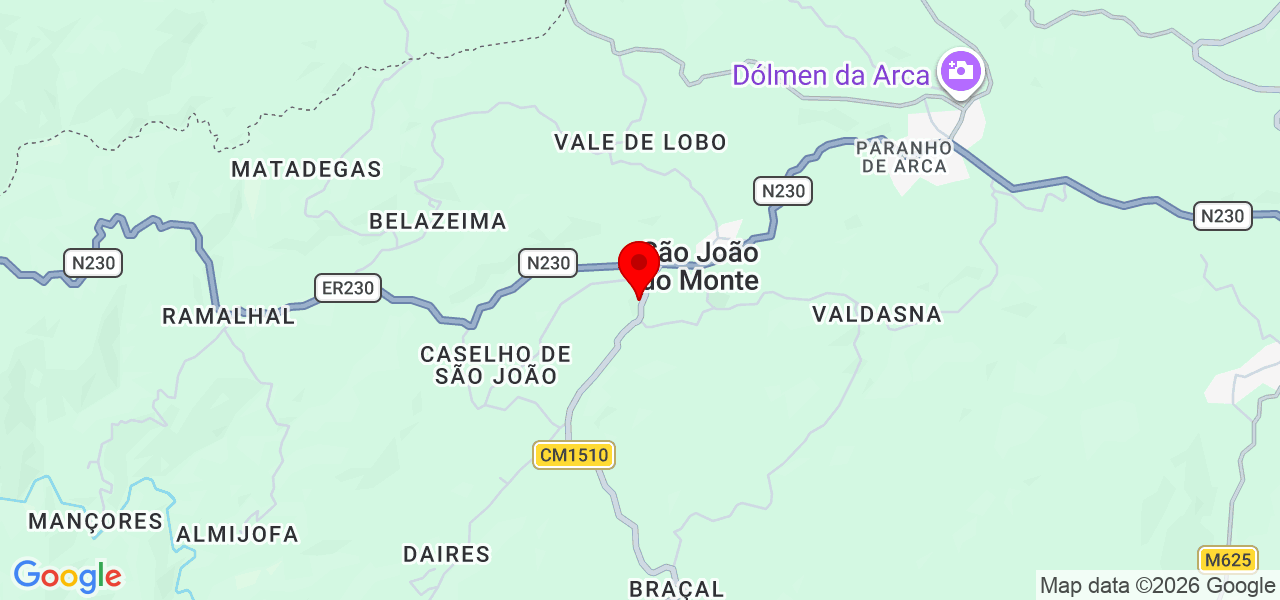 Bianca Stavale - Viseu - Tondela - Karte