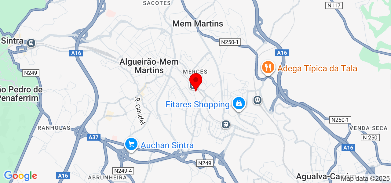 Agunia3D - Lisboa - Sintra - Mapa