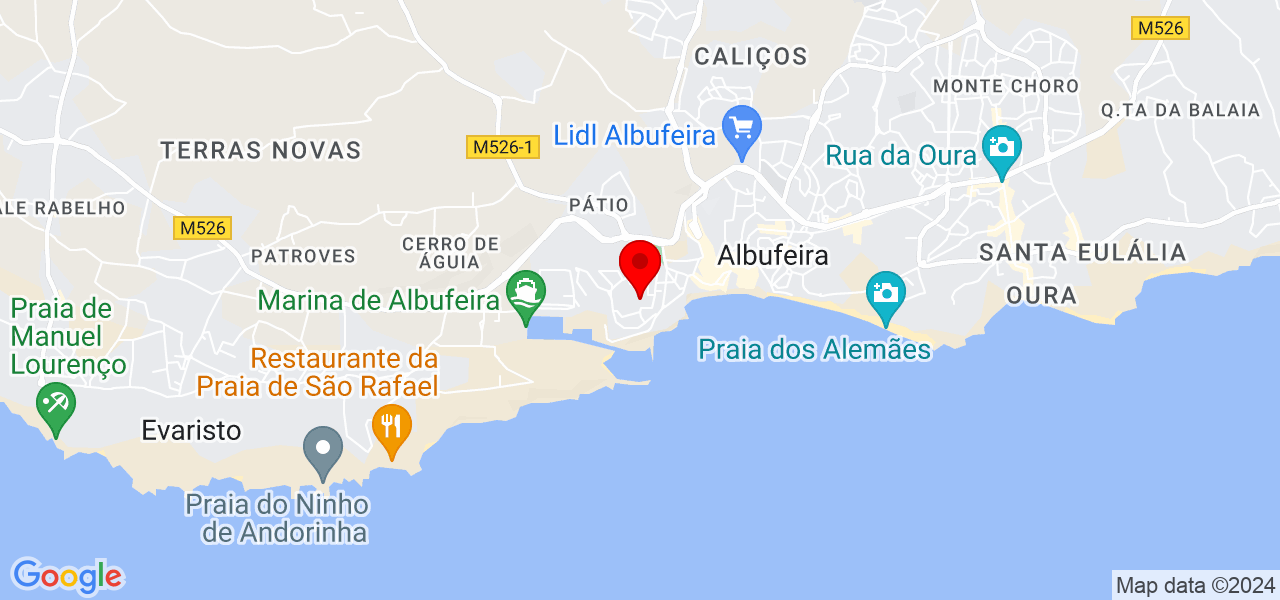 Teresa Sobral Farrajota - Faro - Albufeira - Mapa