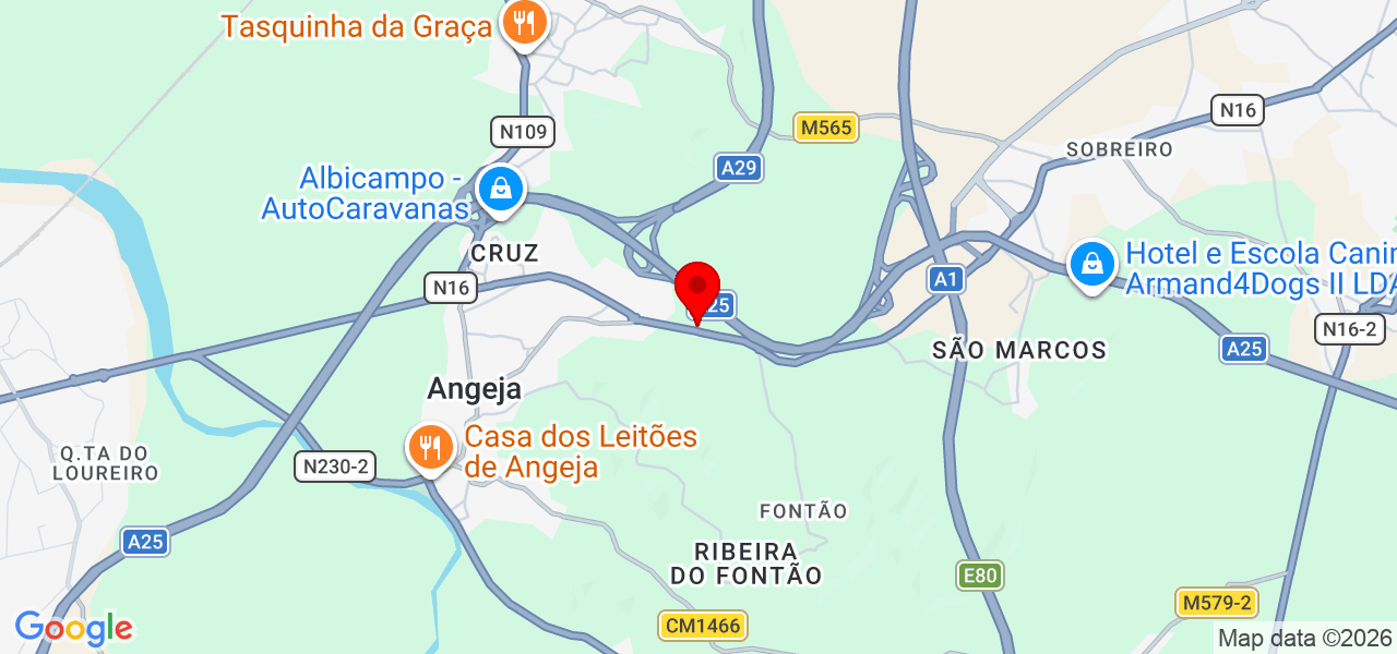 Sr Ab&iacute;lio - Setúbal - Sines - Carte