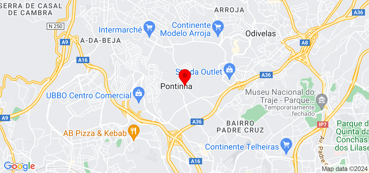 DR Instalações Elétricas - Lisboa - Odivelas - Karte