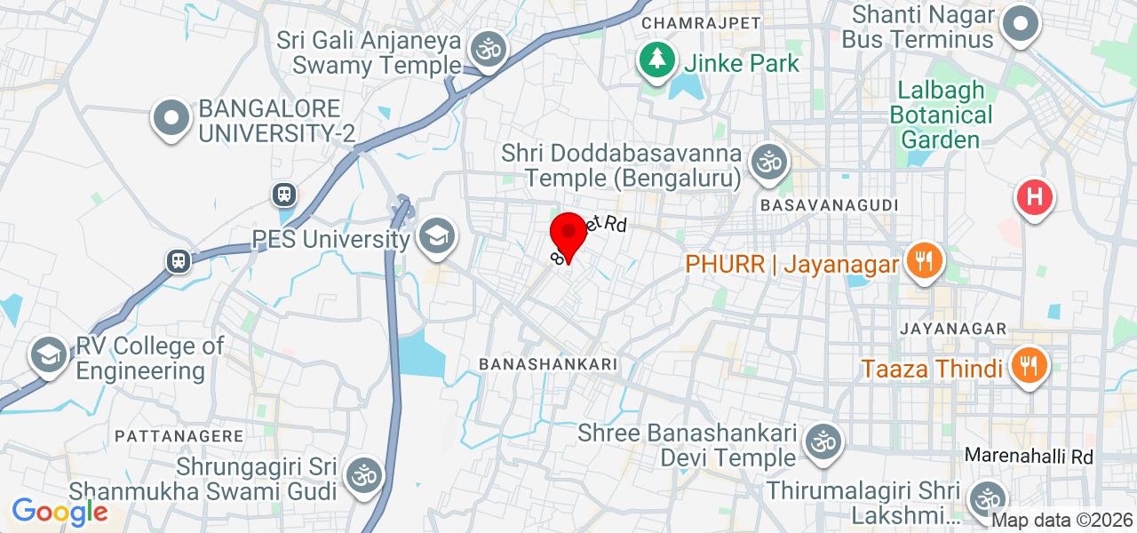 Pavan P - Bengaluru - Bengaluru South - Map