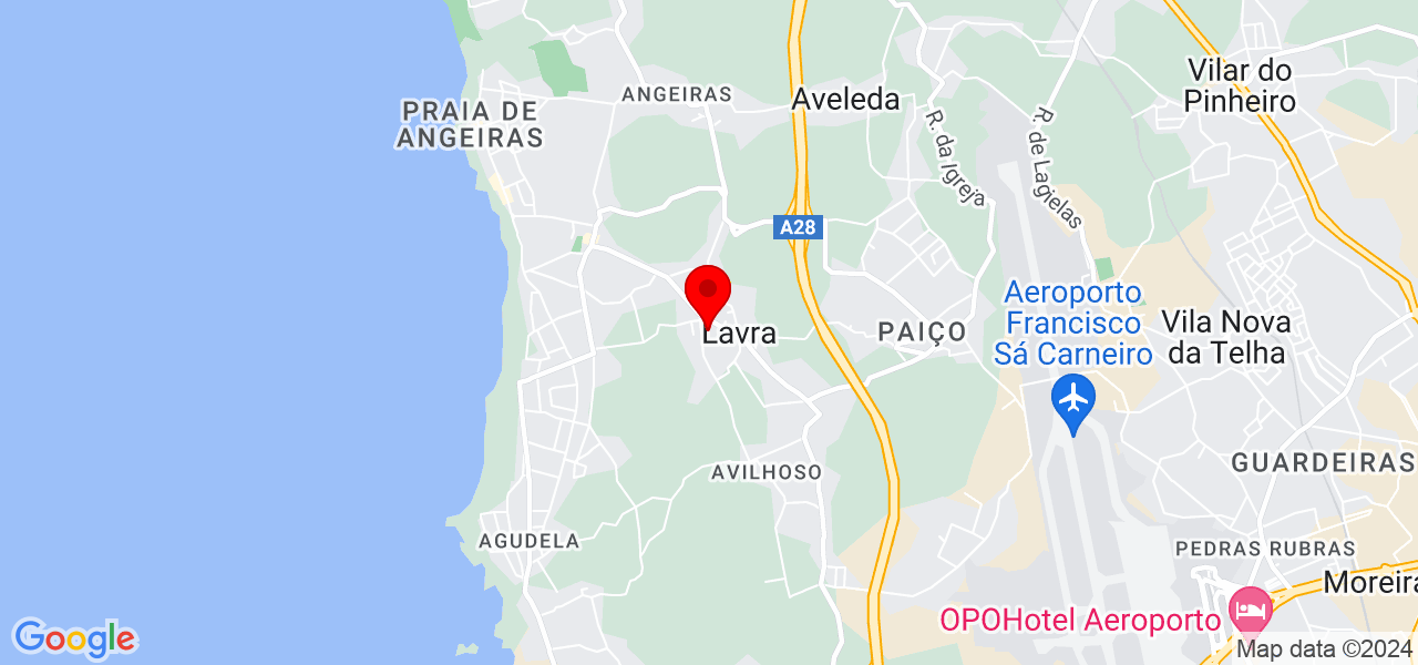 LuisPintor - Porto - Matosinhos - Map
