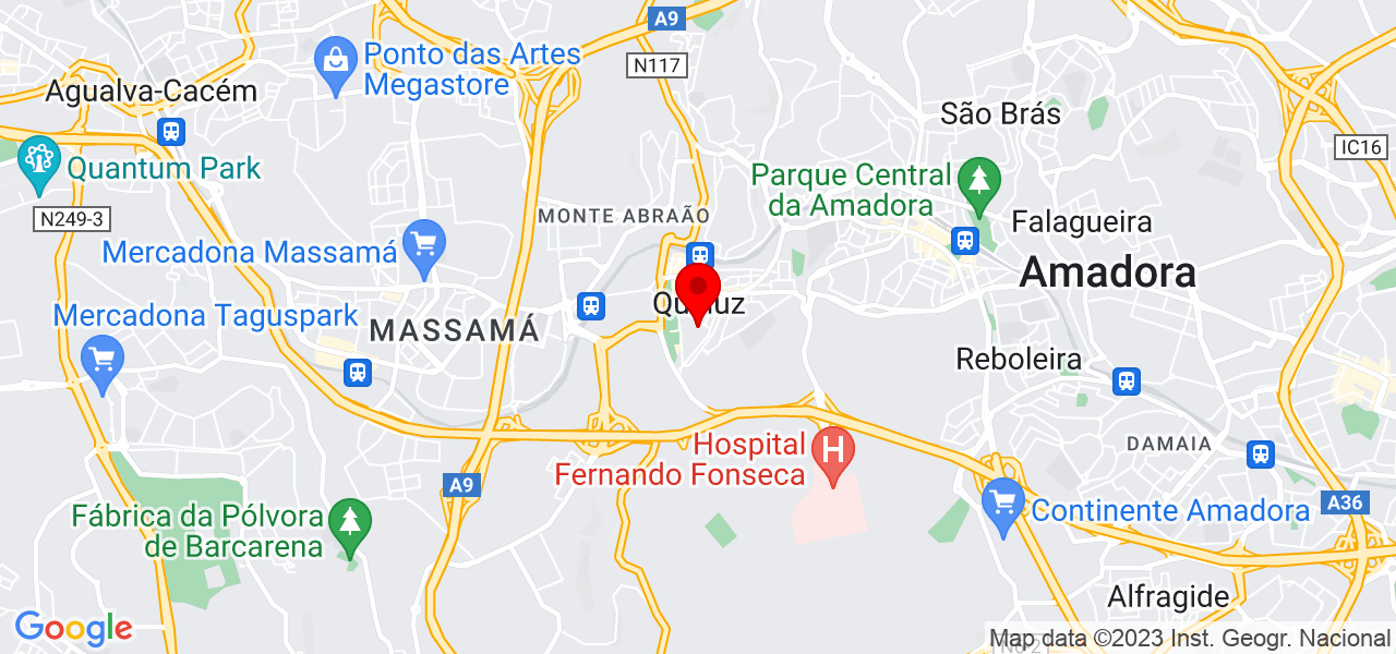 Neuva - Lisboa - Sintra - Mapa