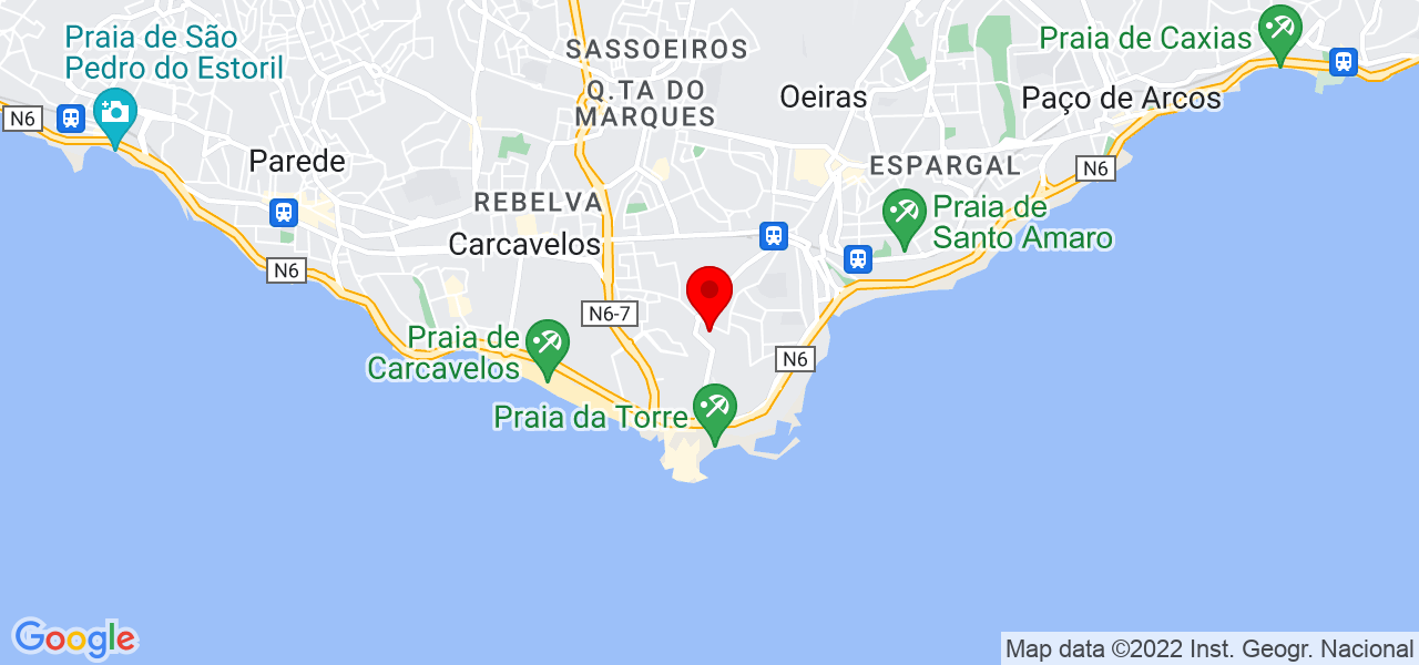 Kate Rigo - Lisboa - Oeiras - Mapa
