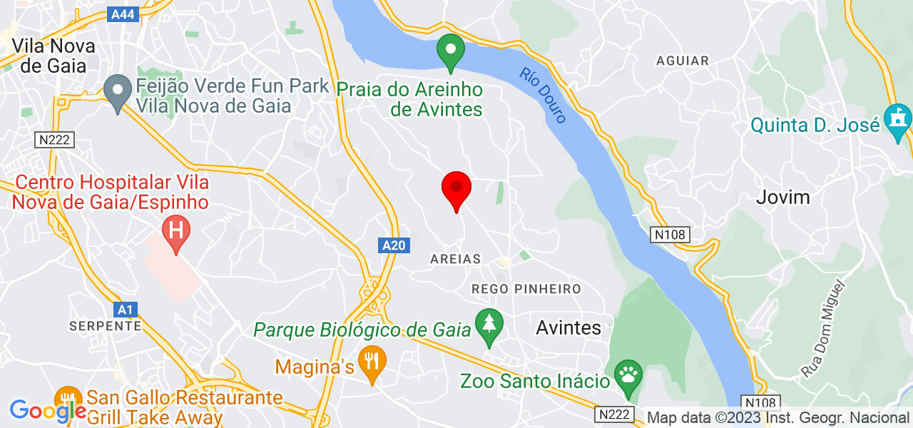 MSCP - Porto - Vila Nova de Gaia - Mapa