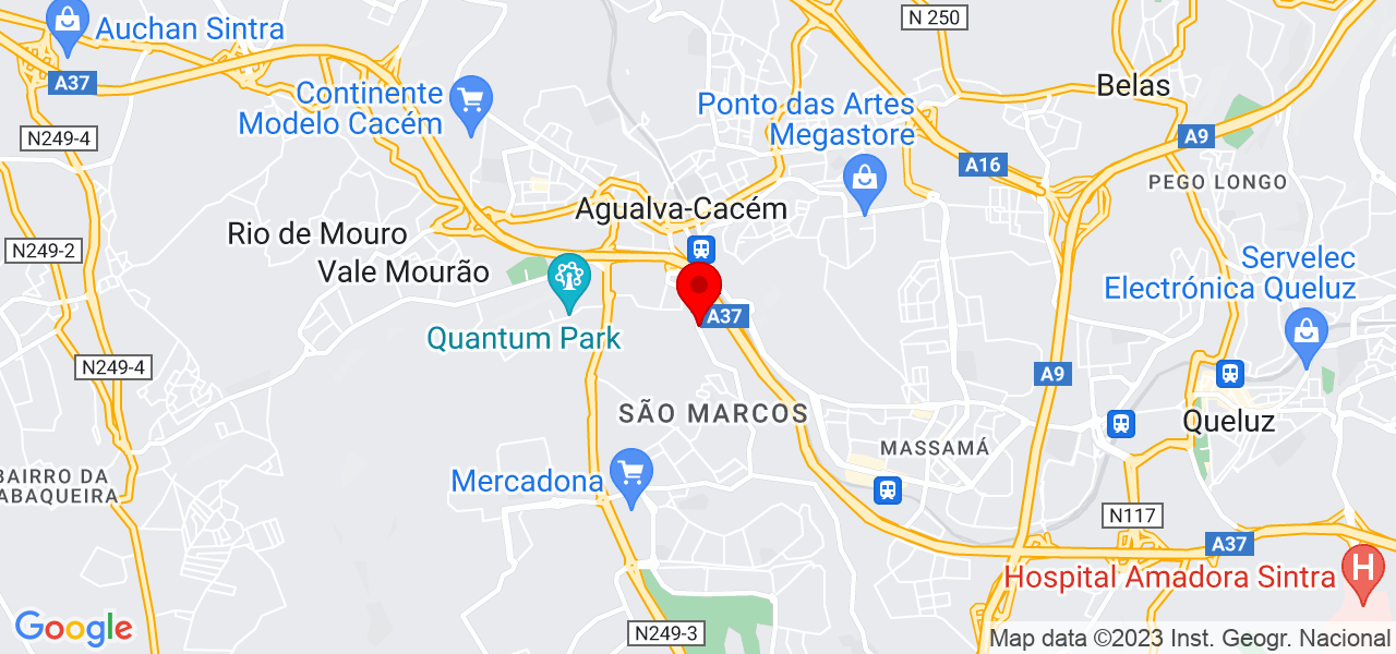Letícia Maria - Lisboa - Sintra - Mapa
